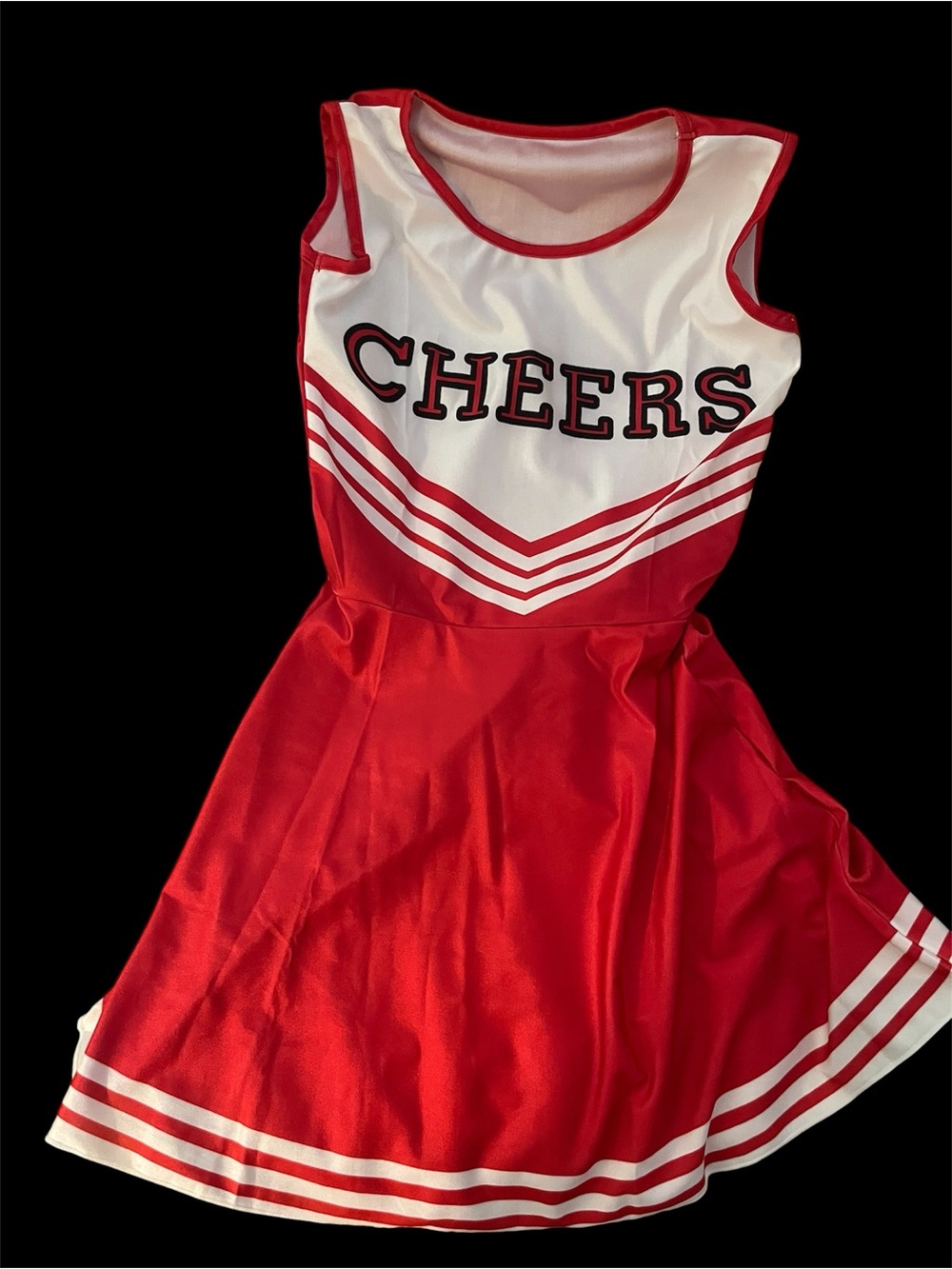 Halloween Cheerleader Costume Dress & Accessories